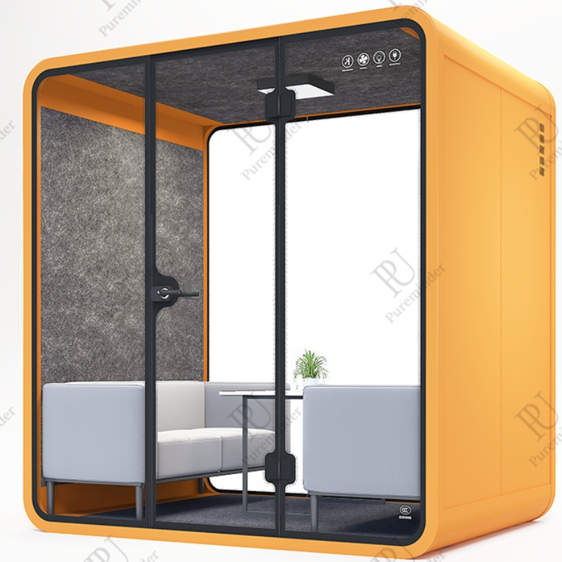 Live Webcasting Pod Cameră acustică Telefon Comercial portabil Izolare fonică Cabină birou de întâlnire Pod de vânzare