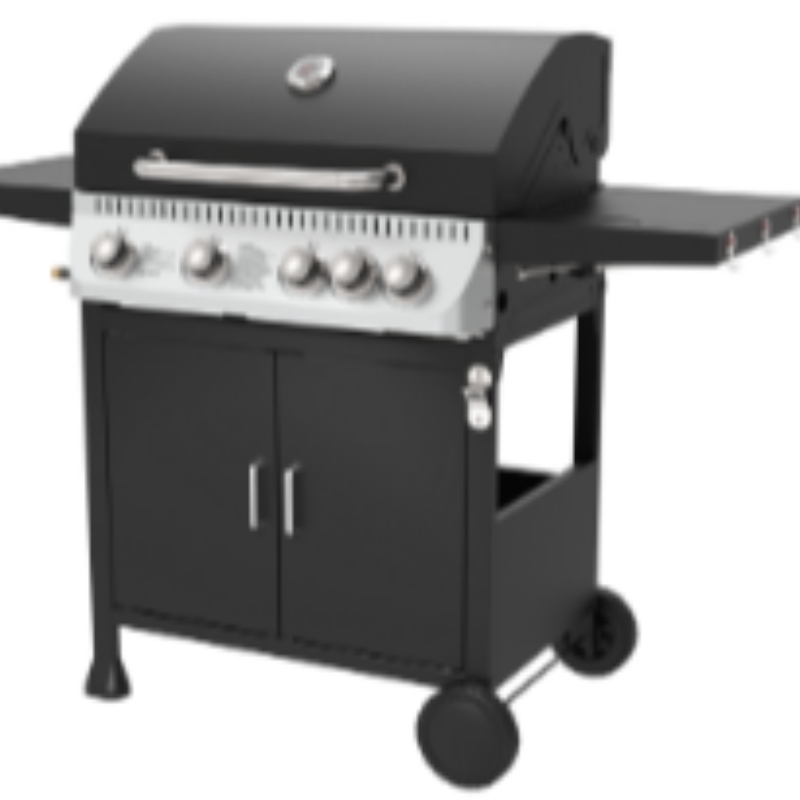 2022 Nou modern de înaltă calitate în aer liber grătar arzător grătar cu gaz cu cărucior Grătar fără fum Grill